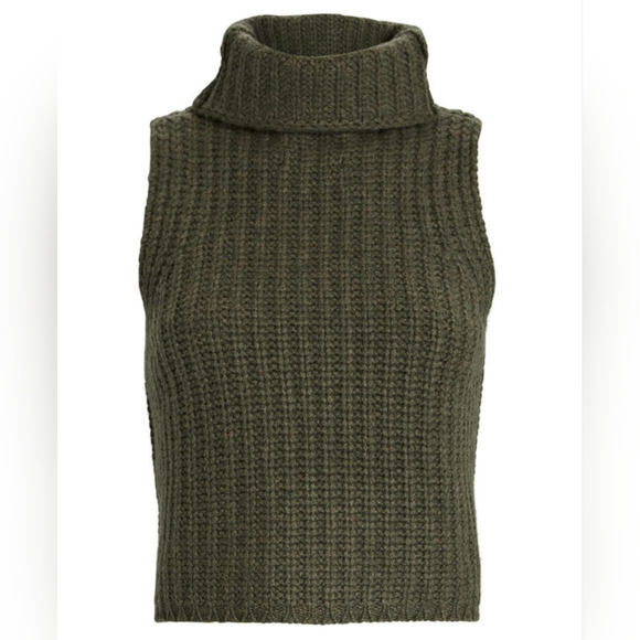 Sablyn Sage Cropped Turtleneck Cashmere Size XS - Picture 5 of 9